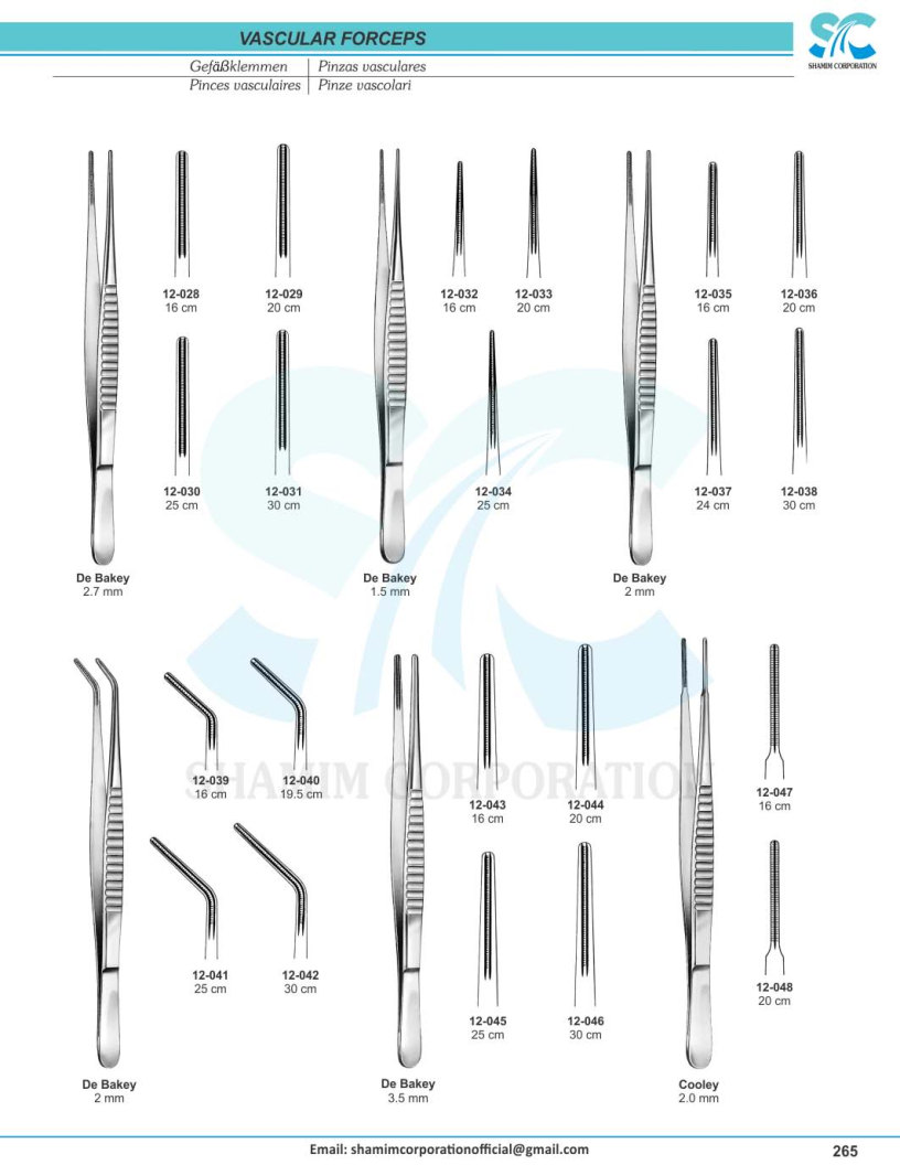 Cardiovascular & Thoracic Instruments – Welcome to Shamim Corporation
