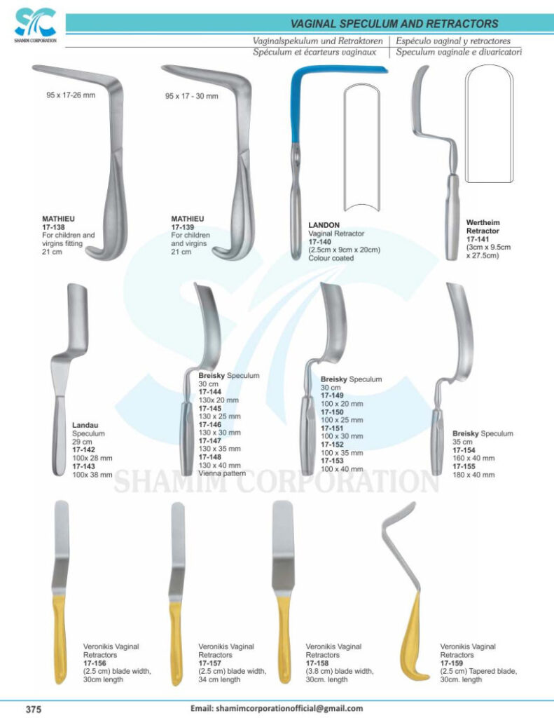 Gynecology Obstetrics Instruments – Welcome to Shamim Corporation